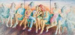 Obras de arte: Europa : Espa�a : Catalunya_Barcelona : Barcelona_ciudad : LA VIDA VA (Tr�ptico)