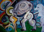 Obras de arte: Europa : Espa�a : Catalunya_Barcelona : BCN : un dia de campo