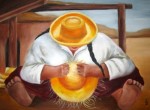 Obras de arte: Europa : Espa�a : Catalunya_Barcelona : Barcelona : sombreros