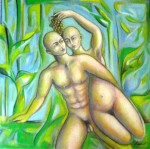 Obras de arte: Europa : Espa�a : Catalunya_Tarragona : L-ARBO� : AMOR D'ESTIU