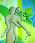 Obras de arte: Europa : Espa�a : Catalunya_Tarragona : L-ARBO� : LA PRIMERA FLOR