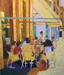 Obras de arte: Europa : Espa�a : Catalunya_Tarragona : Reus : Un Caf� Jos� Luis Garcia Pascual