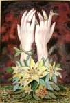Obras de arte: Europa : Espa�a : Catalunya_Tarragona : Reus : Poes�a de Manos y Flores, Emilio Romero