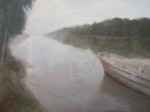 Obras de arte: Europa : Espa�a : Andaluc�a_Sevilla : Alcala_de_guadaira : El Guadalquivir a su paso por Gelves