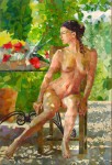 Obras de arte: Europa : Espa�a : Andaluc�a_Sevilla : Sevilla-ciudad : Desnudo de la silla