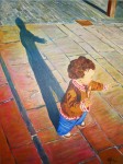 Obras de arte: Europa : Espa�a : Comunidad_Valenciana_Castell�n : BENICARL� : LA SOMBRA DE MIS PRIMEROS PASOS