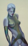 Obras de arte: Europa : Espa�a : Castilla_La_Mancha_Toledo : Ciudad_Madrid : Mujer Galactica