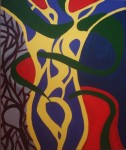 Obras de arte: America : Argentina : Buenos_Aires : CABA : la mujer en raices