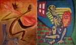 Obras de arte: Europa : Espa�a : Principado_de_Asturias : Gij�n : Figura sentada
