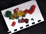Obras de arte: Europa : Italia : Sardegna : sassari : crash