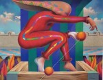 Obras de arte: America : Per� : Lima : chosica : Jugando