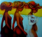 Obras de arte: America : Chile : Region_Metropolitana-Santiago : Santiago_de_Chile : Playa Luna