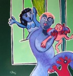 Obras de arte: Europa : Francia : Nord-Pas-de-Calais : LONGUENESSE : Le rapt