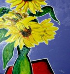 Obras de arte: Europa : Francia : Nord-Pas-de-Calais : LONGUENESSE : Tournesols