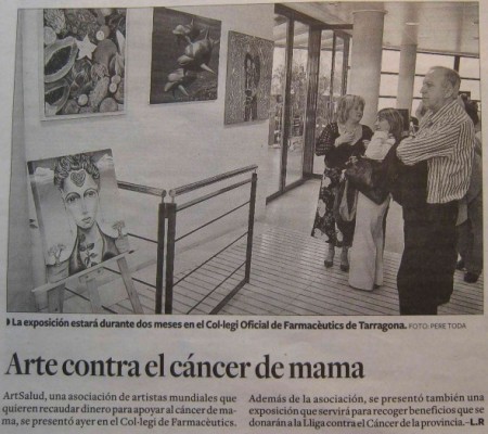 EXPOSICION BENÉFICA CONTRA EL CANCER DE MAMA