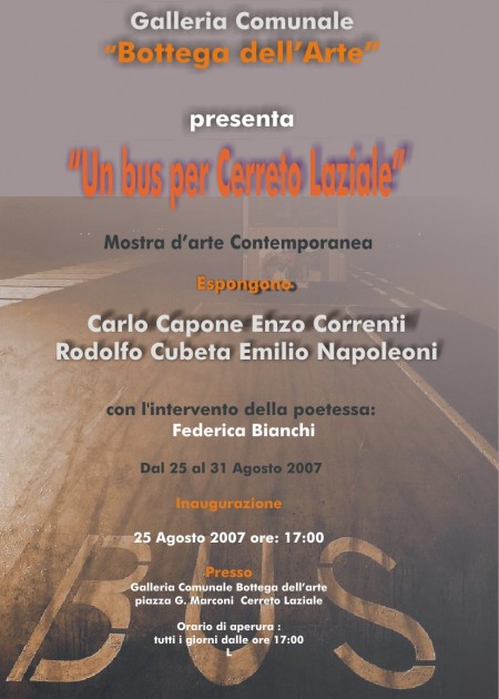 un bus per cerreto laziale
