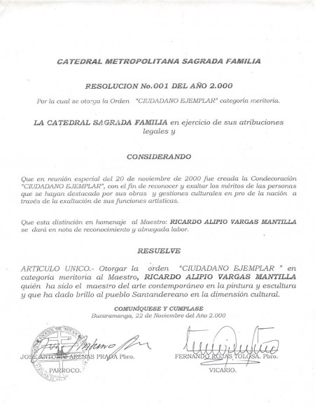 CONDECORACIÒN CATEDRAL METROPOLINA LA SAGRADA FAMILIA