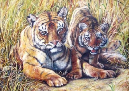 My painting and drawing.
