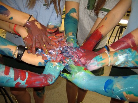 EL ARTE COMO TERAPIA DE GRUPOS CON PUIGMARTI, SITGES 2010