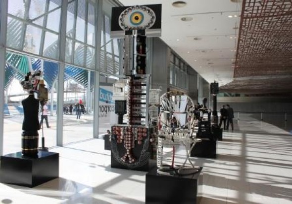 Pinturas y Esculturas de Josep Puigmarti en el Centro de Convenciones Internacional de Barcelona (CCIB) | Marzo - Abril 2011