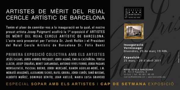 PRIMERA EXPOSICION DE ARTISTAS DE MÉRITO DEL REIAL CERCLE ARTÍSTIC DE BARCELONA - Sitges 2011
