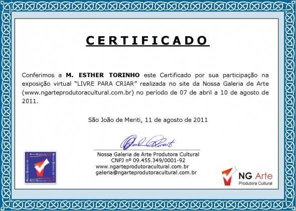 Exposições de M. Esther Torinho