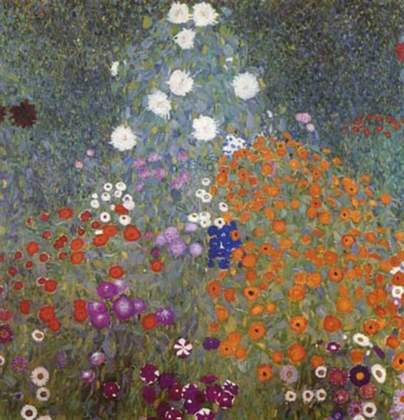 [About "Farm Garden". Gustav Klimt, 1905/06]