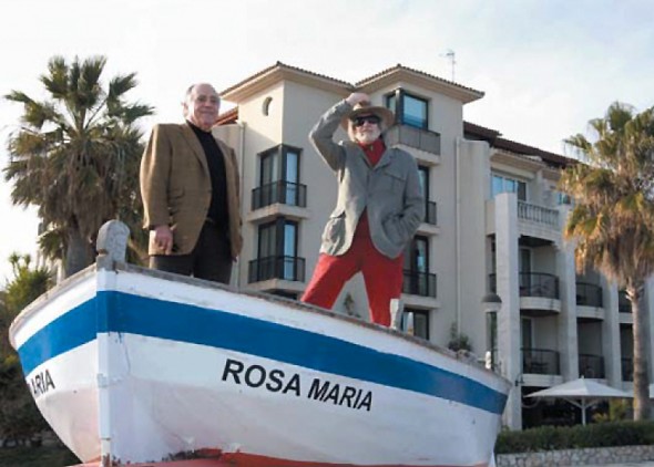 ARTE A CUERPO DE REY en Hotel del Arte, Sitges - Artículo sobre Puigmartí en el Diari de Vilanova