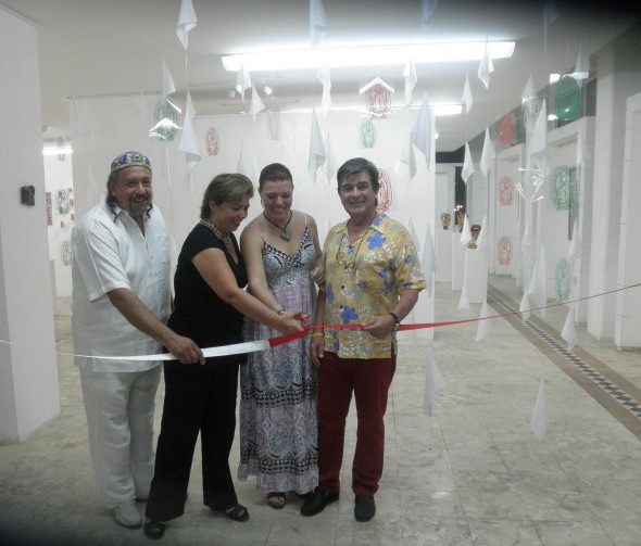 Inauguración Exposición Amor y Paz. De Cancún para el mundo.