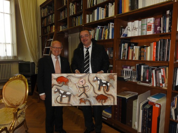 Acquisita nella Collezione d'Arte del Quirinale un'opera di Andrea Benetti