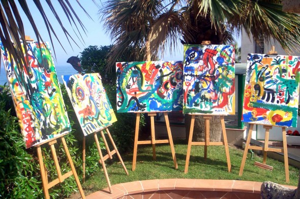 Terapia Lúdica con Arte: Hasta los Clientes Pintan - Sitges