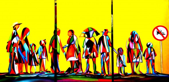 EXPOSICION ARTE POR LA IGUALDAD DE DERECHOS Y CONTRA EL RACISMO IX
