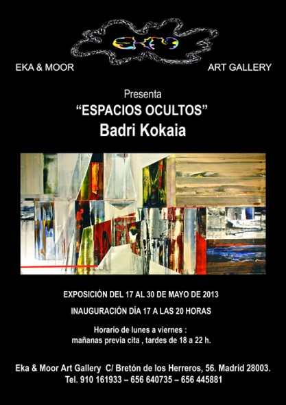 exposición del artista BADRI KOKAIA