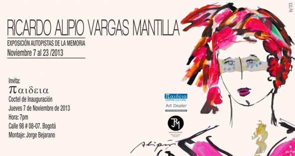 Poster Autopistas de la Memoria- Bogotá.
