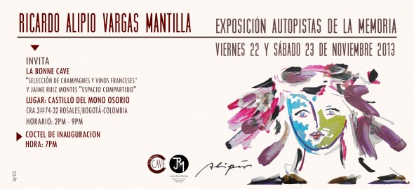 Poster Autopistas de la Memoria- Bogotá.