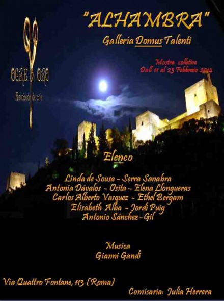 Si inaugurerà nella galleria “Domus Talenti” il prossimo Martedì 11 febbraio