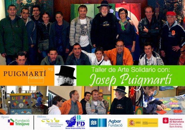 Hilton Diagonal Mar Barcelona, Fundació Trinijove y Puigmartí promueven la realización de un mural solidario para ayudar a los niños y jóvenes más necesitados