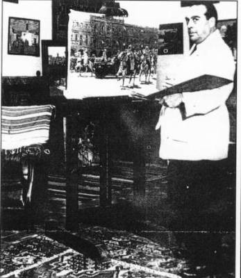 la verdadera historia  de   la pintura  en tetuan