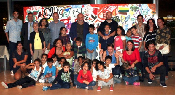 Hilton Diagonal Mar Barcelona, Fundació Trinijove y Puigmartí promueven la realización de un mural solidario para ayudar a los niños y jóvenes más necesitados
