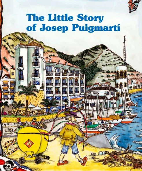 Pilarín Bayés con Josep Puigmartí - Sitges, Hotel Estela Barcelona