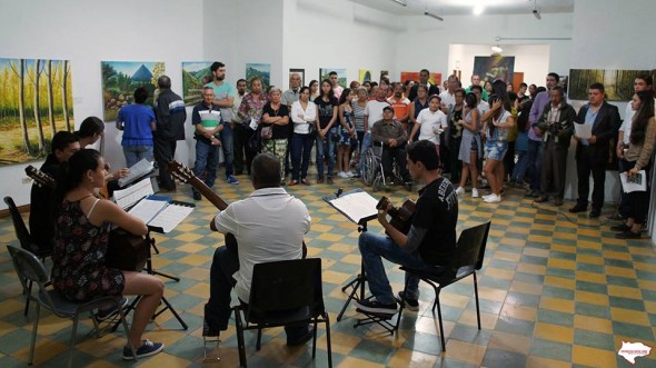 EXPOSICION INVIVIDUAL MUNICIPIO DE VENECIA MES DE JULIO DE 2016