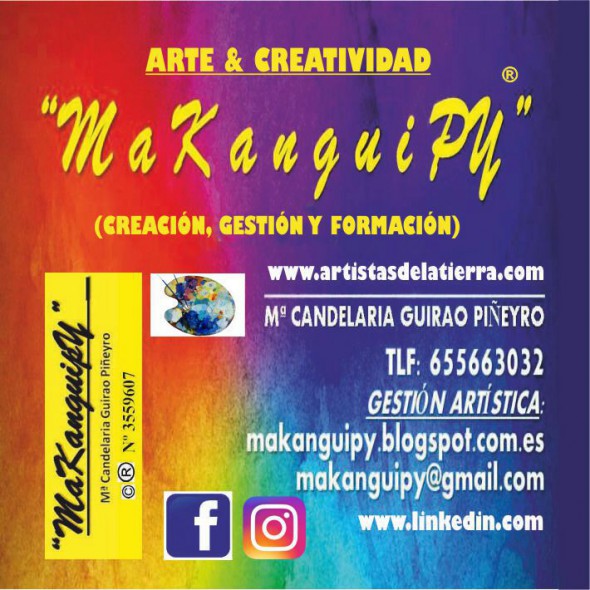 "ARTE  MAKANGUIPY  AL SERVICIO DEL AMOR, LA CONCORDIA Y LA PAZ" (http://:makanguipy.blogspot.com)