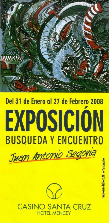 Exposición de Juan Antonio Segovia,