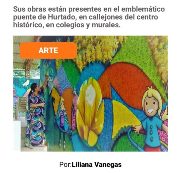 La Mujer que con Acupuntura Urbana viste de Colores el Caribe Colombiano. By: Liliana Vanegas