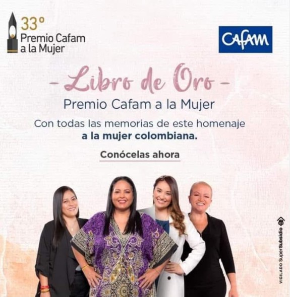 Arte Plasmado desde el Corazón. By: Premio Mujer Cafam 2022