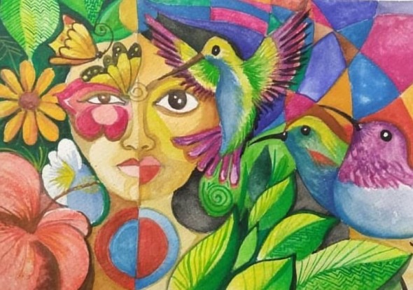 Curaduría “Alma niña, rostro de Mujer”