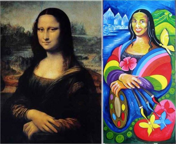 Curaduria Comparativa : “La YariRisa/ La Oronda” (Yarime Lobo) vs “La Monalisa/ La Gioconda” (Leonardo Davinci). By: Lumen Artis
