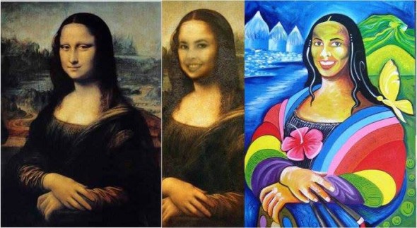 Curaduria Comparativa : “La YariRisa/ La Oronda” (Yarime Lobo) vs “La Monalisa/ La Gioconda” (Leonardo Davinci). By: Lumen Artis