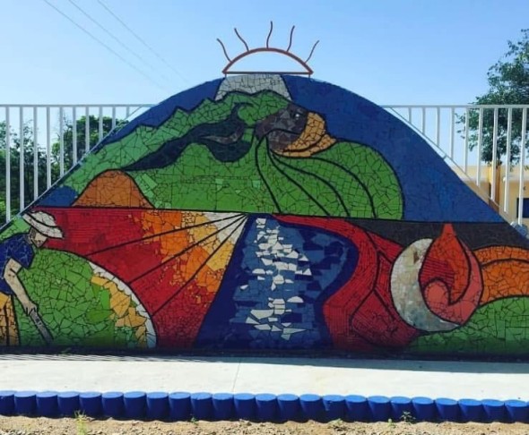 Obra en Mosaico: “El Felino de los Valles” de Yarime Lobo Baute (Curaduria)