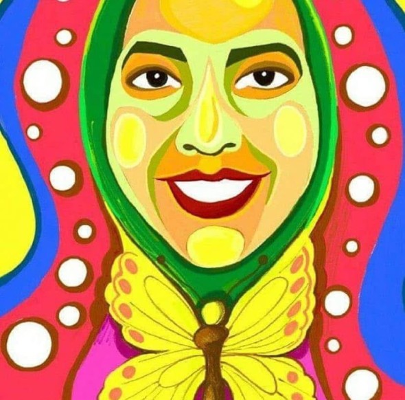 Obra: Crisálida Florecida (Curaduría). By: Aisha Lumina